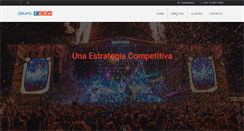 Desktop Screenshot of grupoecsa.com